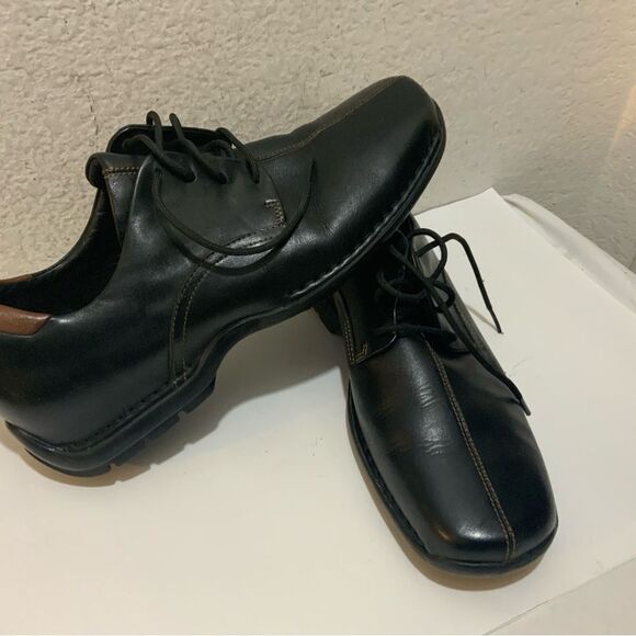 Cole Haan Zeno Lace II Mens 12 M Black Leather Oxfords Comfort Shoes Split Toe main image 4
